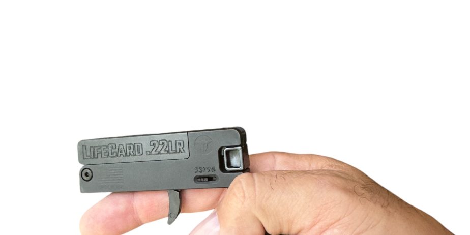 DISCREET CREDIT CARD SIZE: PISTOL 22LR TRAILBLAZER