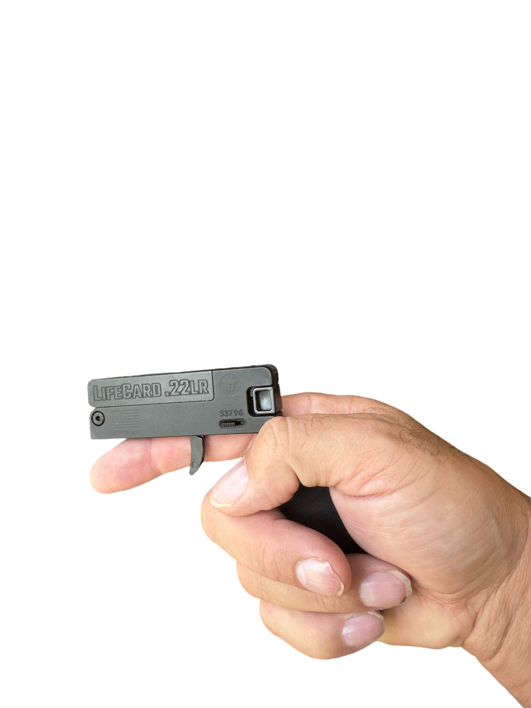 DISCREET CREDIT CARD SIZE: PISTOL 22LR TRAILBLAZER
