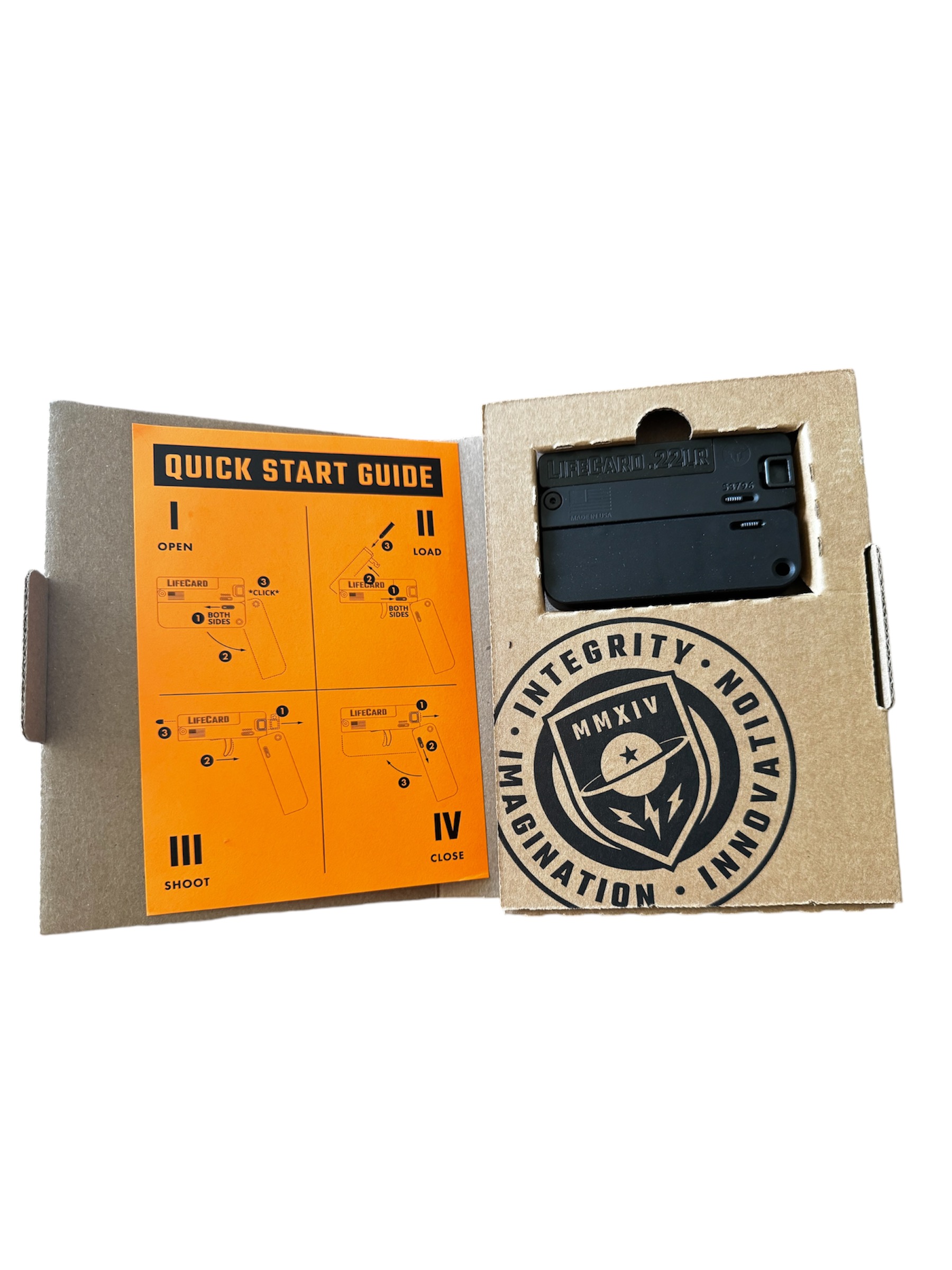 DISCREET CREDIT CARD SIZE: PISTOL 22LR TRAILBLAZER