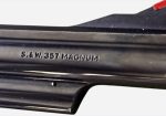 S&W MODEL 19-7 .357 MAGNUM + LEATHER HOLSTER