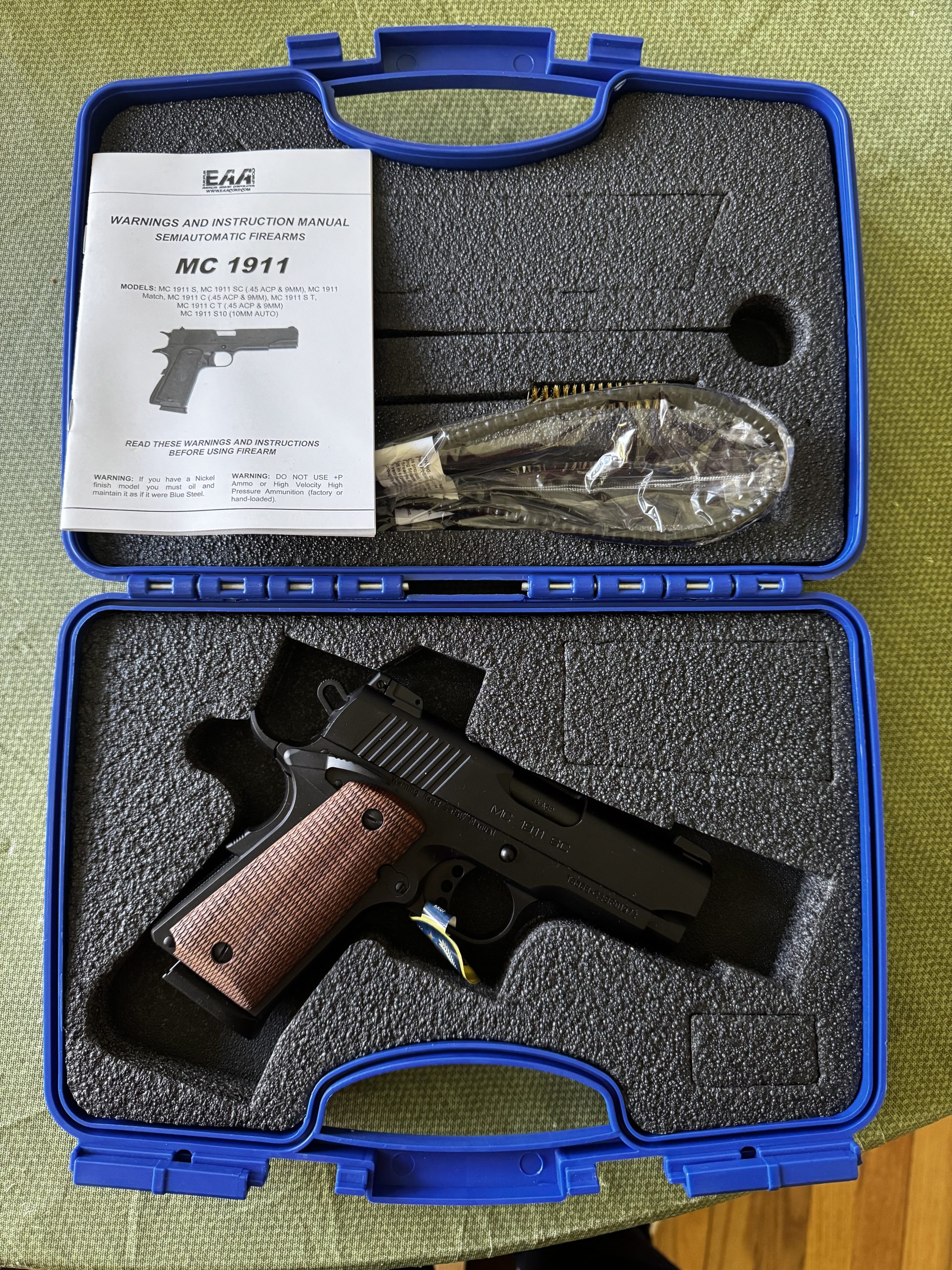 MC 1911 SC- Officer. 45acp