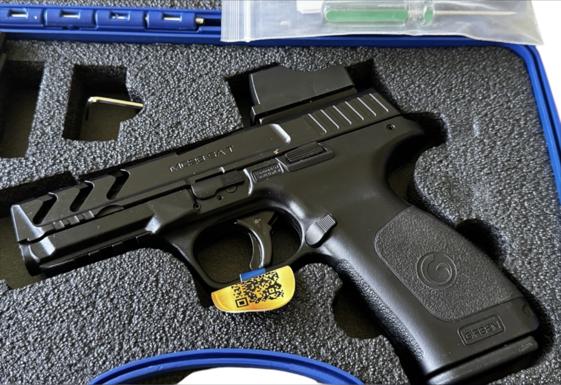 EAA MC28 SA 9mm 3 Dot Sight Ported Slide NEW