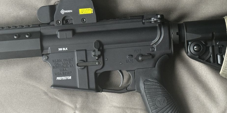 Wilson Combat Protector in .300 Blackout holographic sight