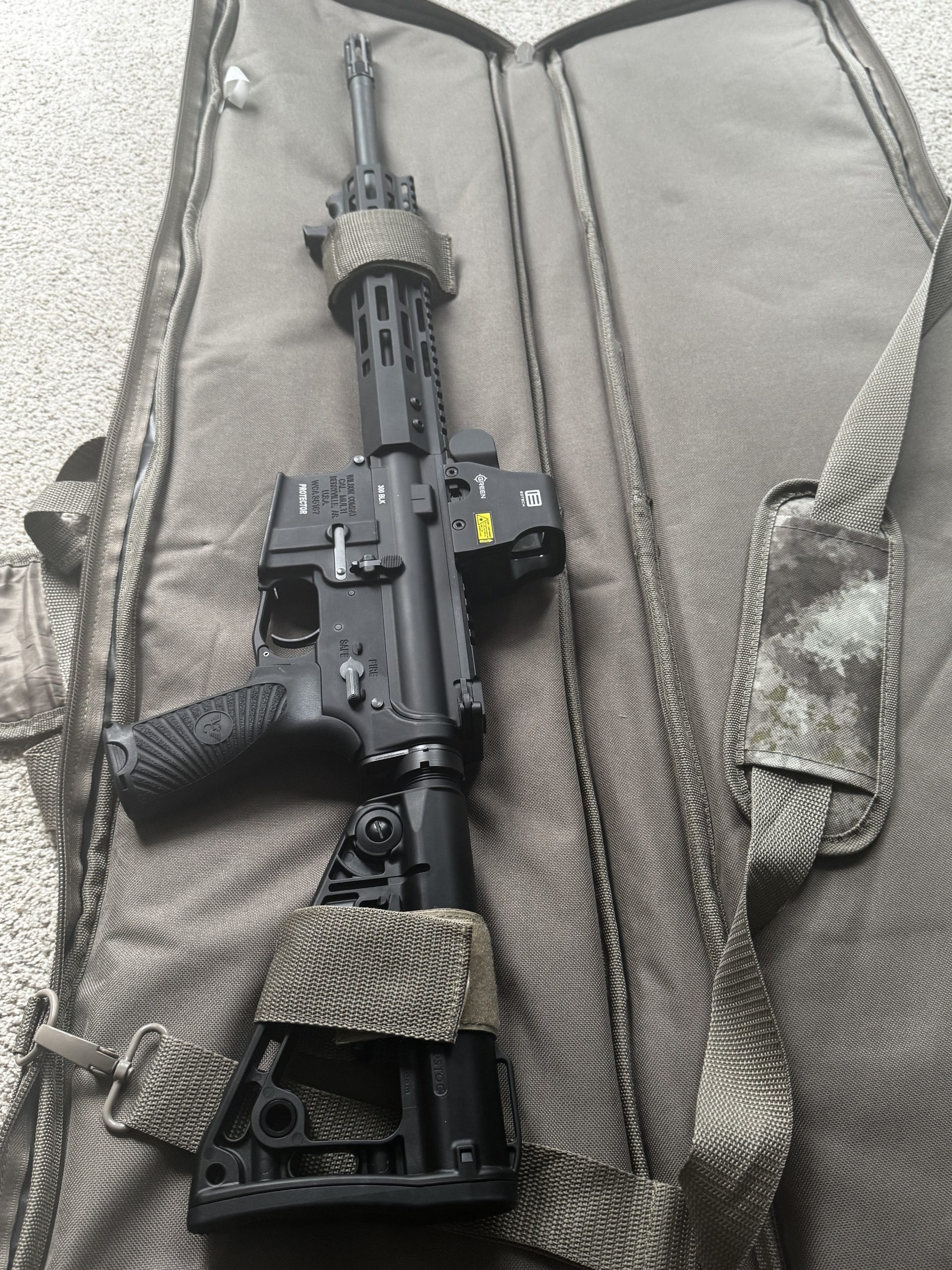 Wilson Combat Protector in .300 Blackout holographic sight