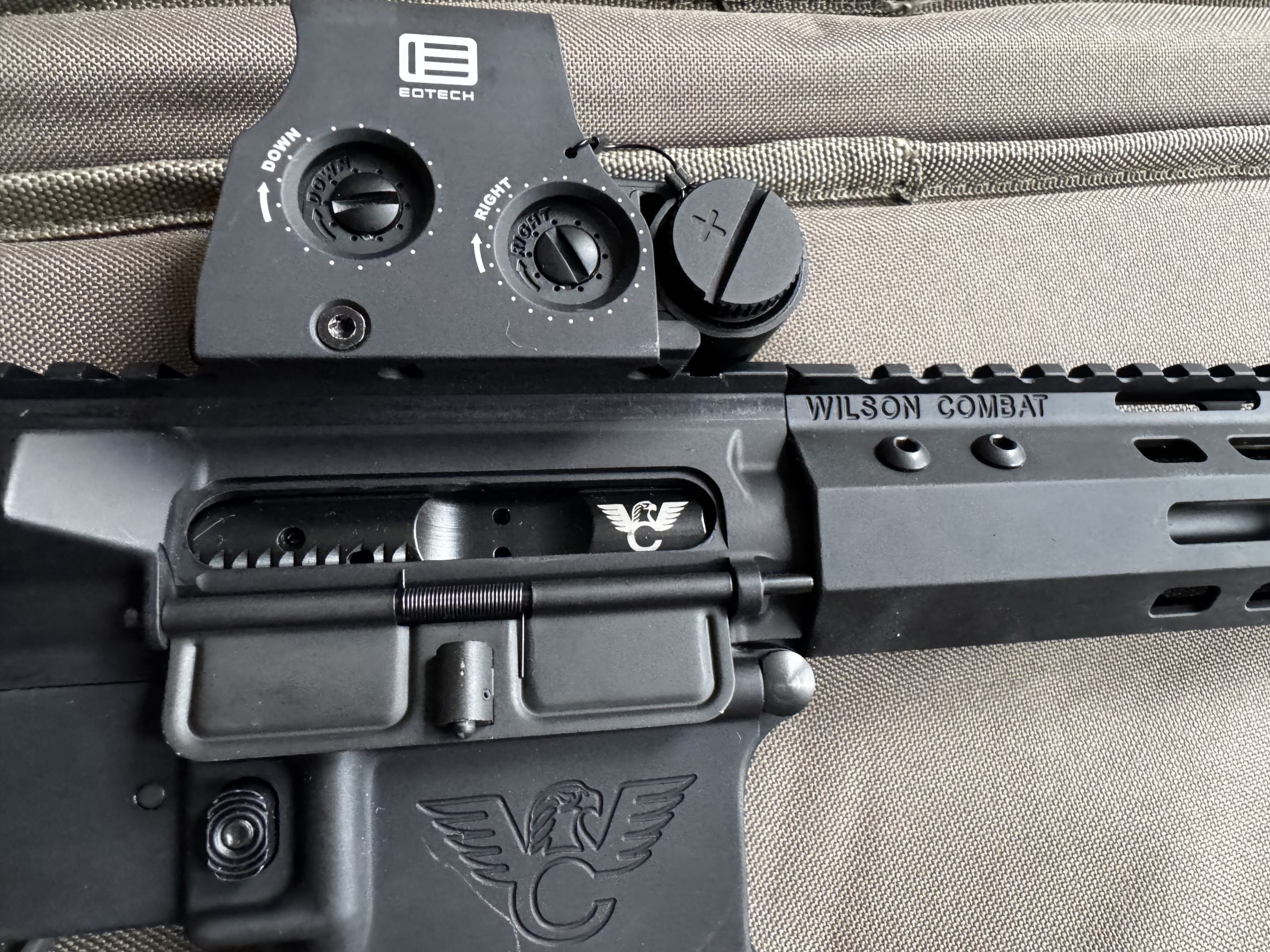 Wilson Combat Protector in .300 Blackout holographic sight
