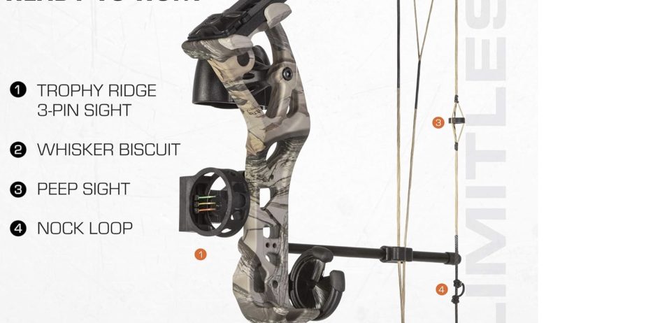 Bear Archery Youth Compound Bow Limitless RTH RH 50 – God’s Country
